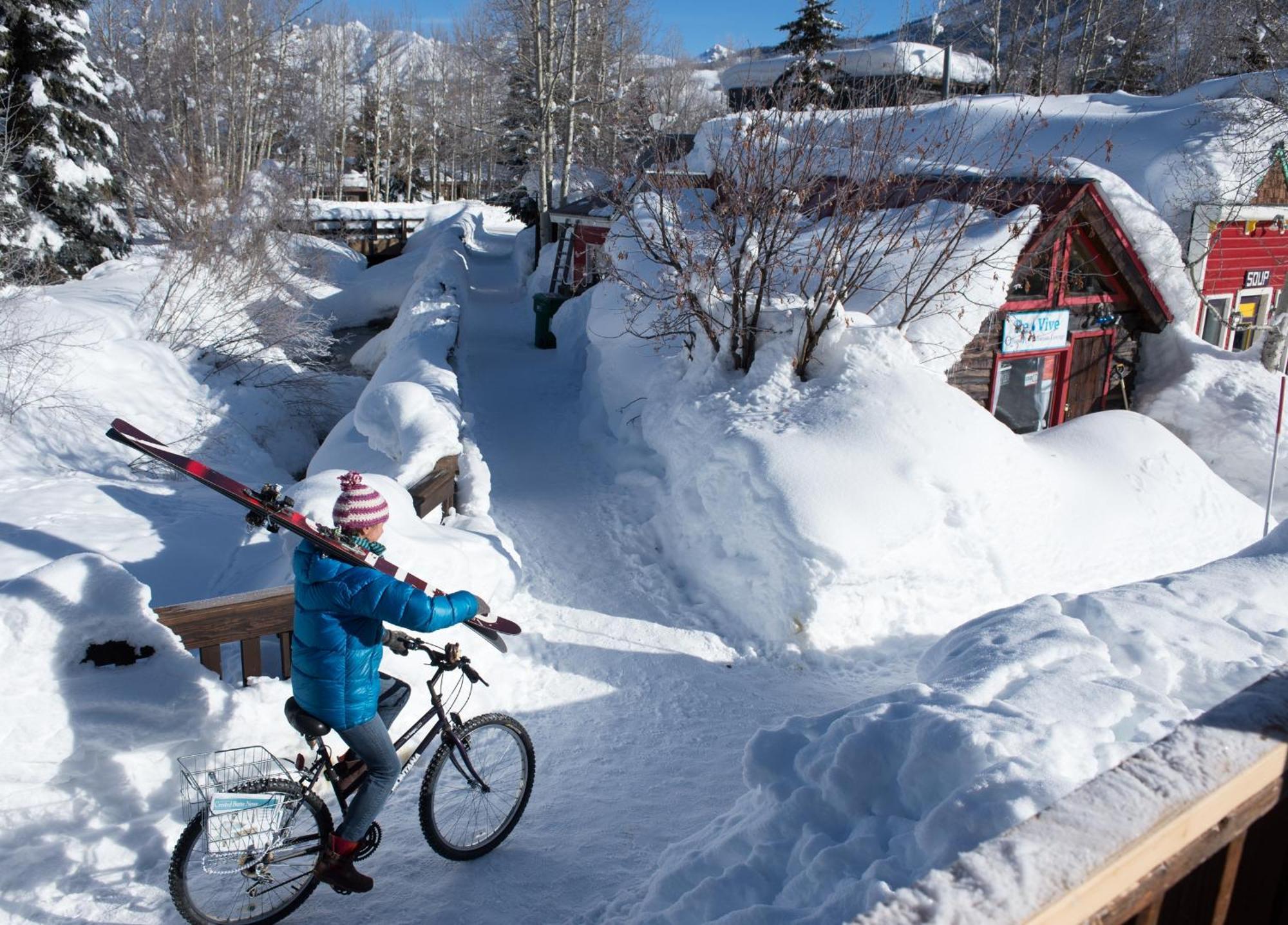 Recently Updated Plaza Condo Condo Crested Butte Exteriér fotografie